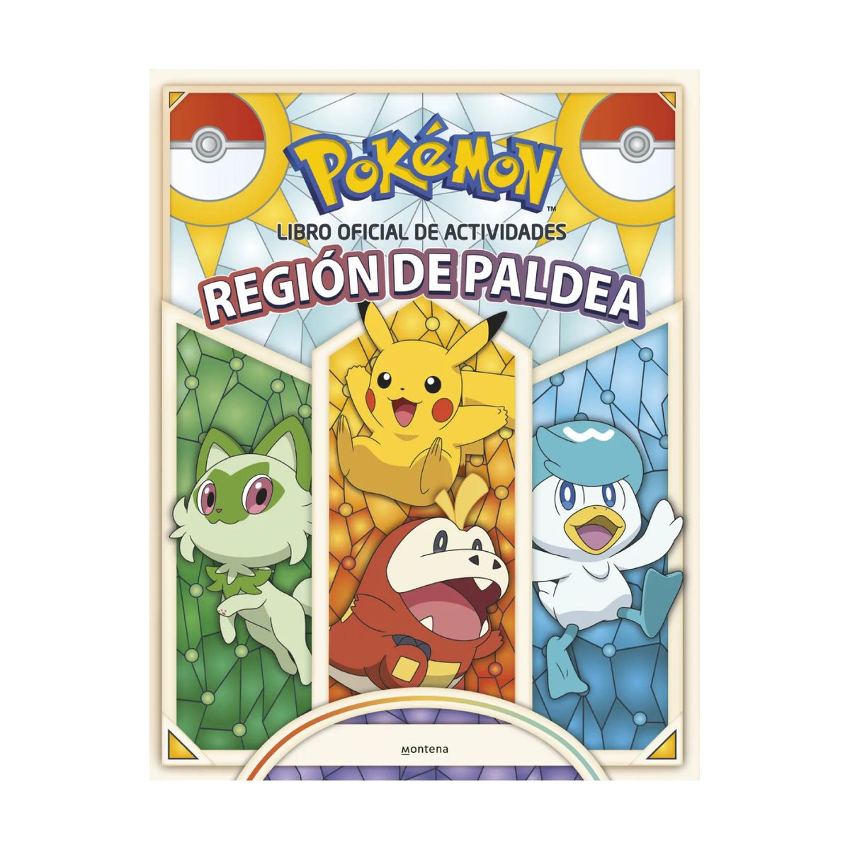 MONTENA - Pokemon - Libro de actividades - Región de Paldea