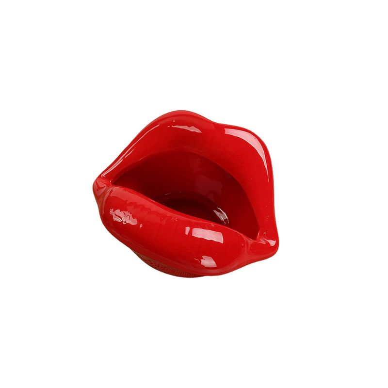 GENERICO - Cenicero Decorativo Diseño Boca Labios