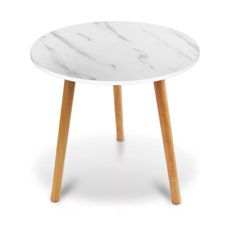 GENERICO - Mesa De Centro Living Sala Madera Diseño Color Blanco