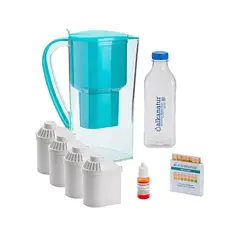 ALKANATUR - Jarra que Alcaliniza e Ioniza el Agua - Incluye Pack Anual de Filtros