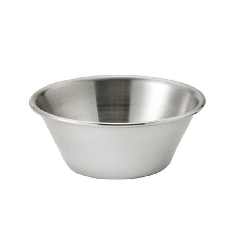 GENERICO - Pocillo acero para salsas 110 ml Set de 12 piezas
