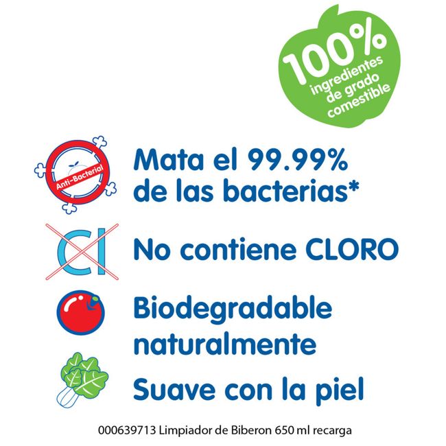 PIGEON - Limpiador de Mamaderas PIGEON Yuzu Citrus Recarga 650ml