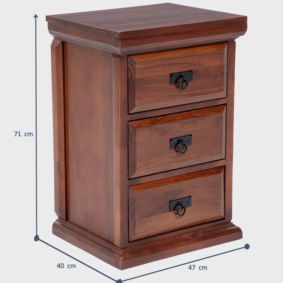 EROOMS - COMBO COMODA + 2V NEW CAMBERRA CANELA