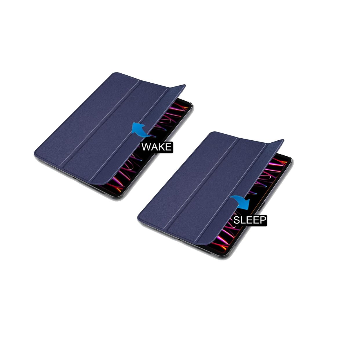 JOICO - Carcasa Funda Smart Cover Para iPad Air 13 M2 2024 Azul