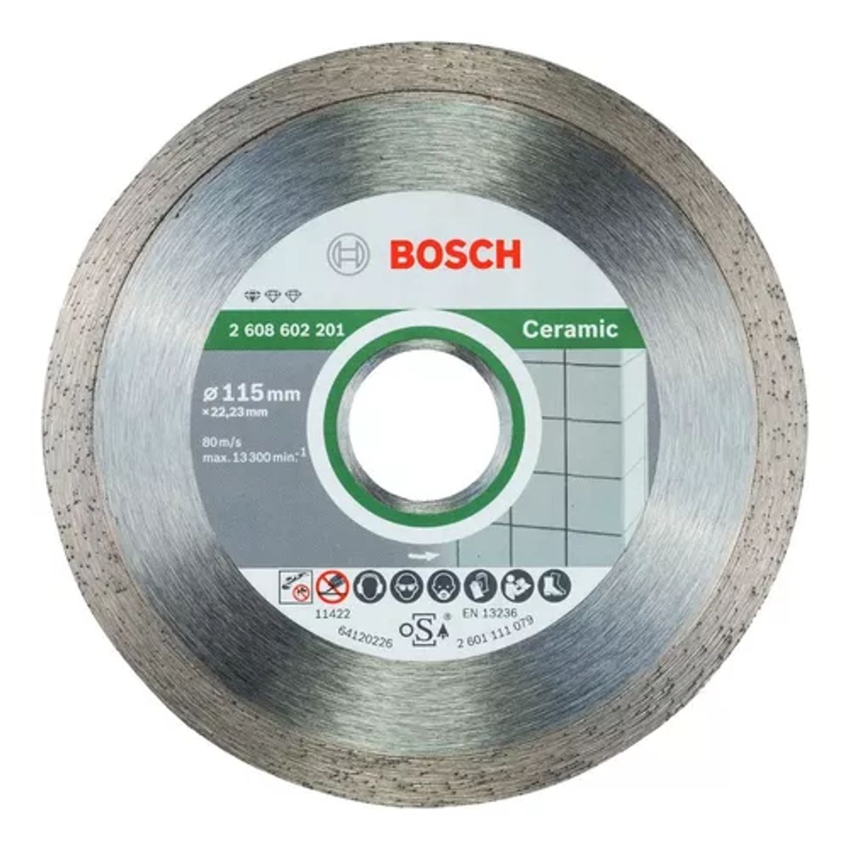 BOSCH - DISCO DE CORTE DE DIAMANTE STANDARD FOR CERAMIC 115MM BOSCH