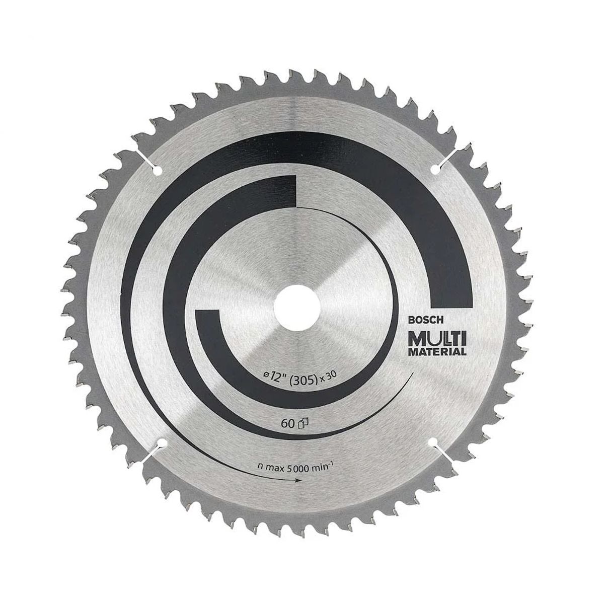 BOSCH - Disco Sierra Multimaterial 12" 60 dientes Bosch