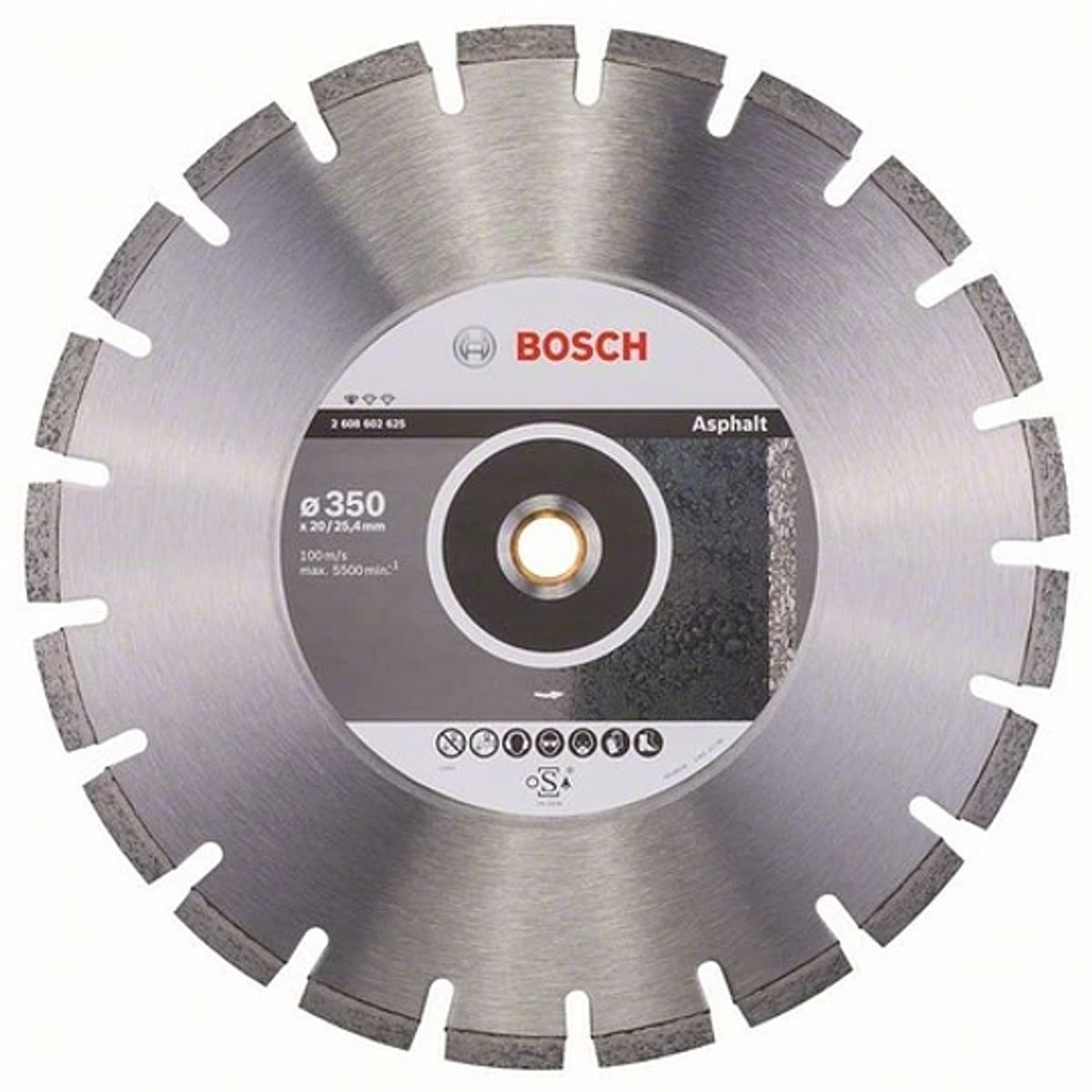 BOSCH - DISCO DIAMANTADO SEGMENTADO PASFALTO 350MM 13 BOSCH