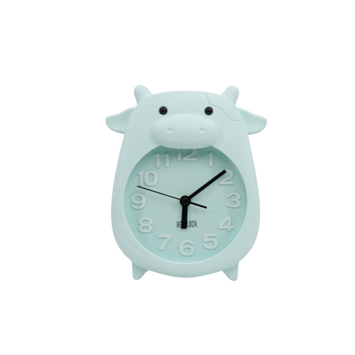 GENERICO - Reloj Despertador Animado Infantil Vacas Colores