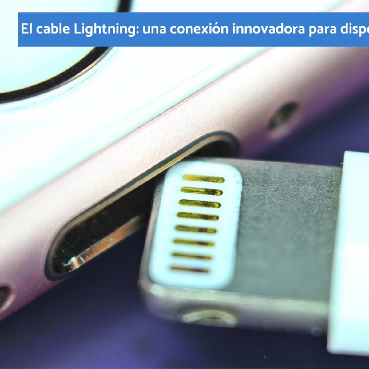 GENERICO - Cable De Datos 20 Cm Lighting con USB.