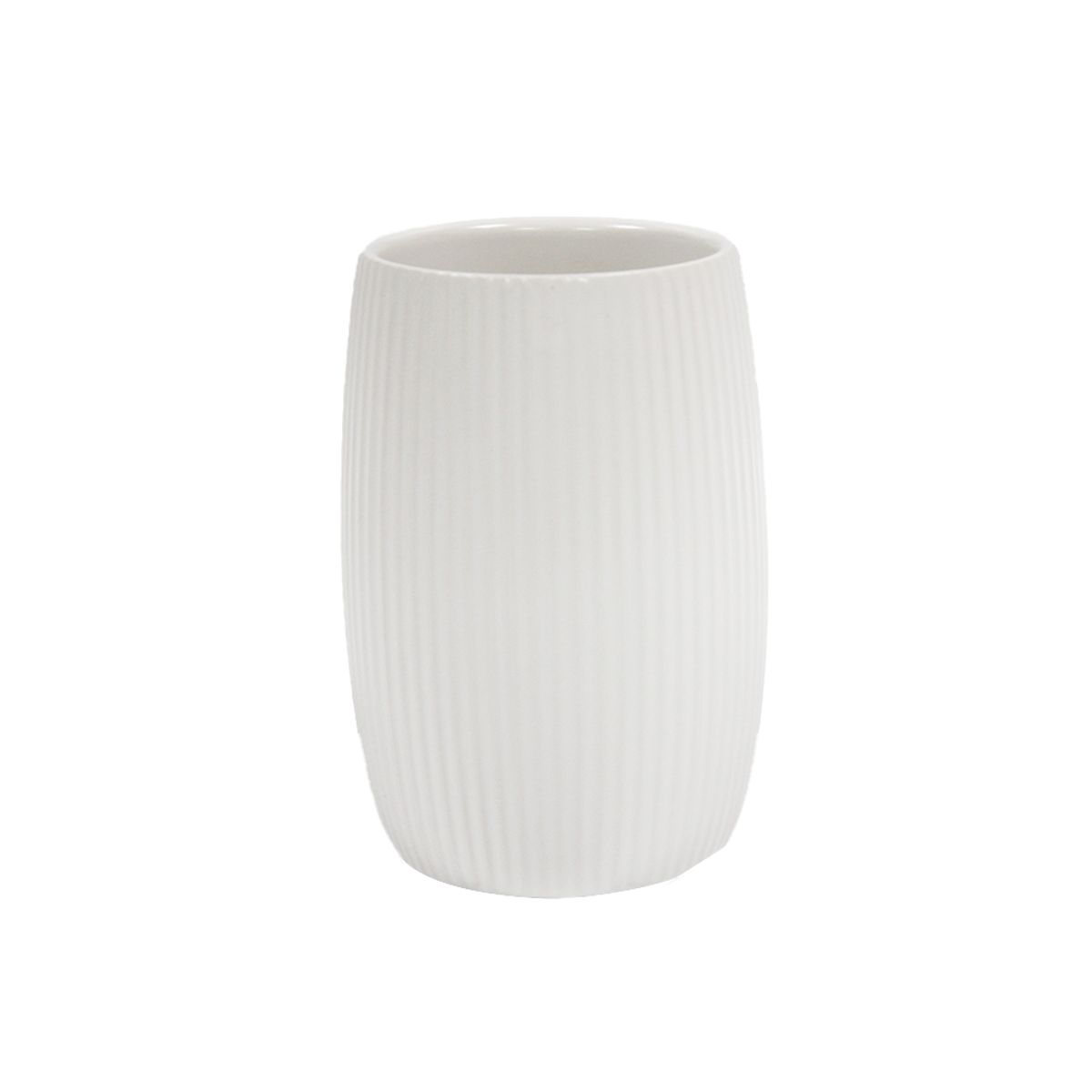 NEWTREE - Porta Cepillo de Cerámica Vaso Enjuague 12x8cm