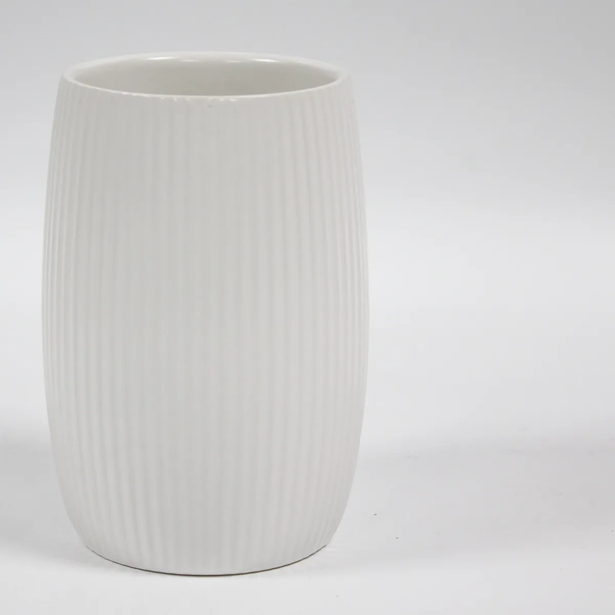 NEWTREE - Porta Cepillo de Cerámica Vaso Enjuague 12x8cm