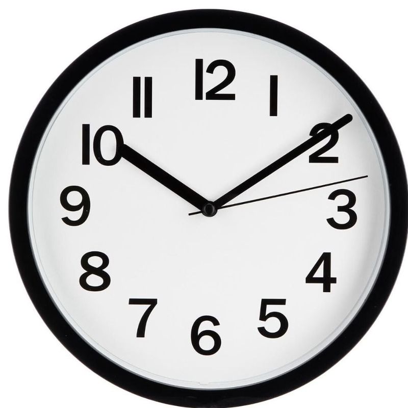 ATMOSPHERA - Reloj Loly diám. 22 cm Negro ATMOSPHERA
