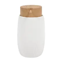NEWTREE - Dispensador de Jabón Cerámica Blanco Baño
