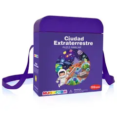 MUNDICROM - Puzle Familiar Ciudad Extraterrestre 102 Piezas -