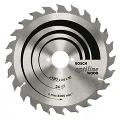 BOSCH - Disco Optiline Wood 184mm 24 dientes