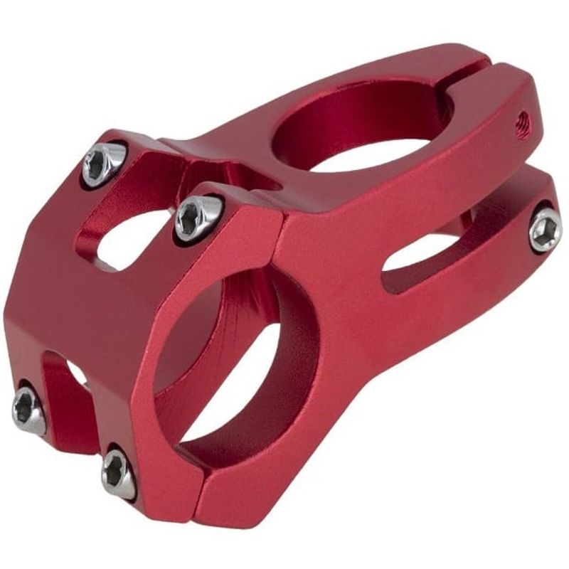 GENERICO - Tee De Manubrio De Aluminio Para Bicicleta Roja
