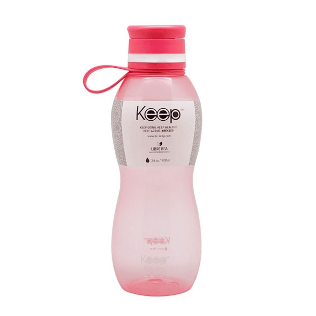KEEP - BOTELLA PP VALUE KEEP- Rosa