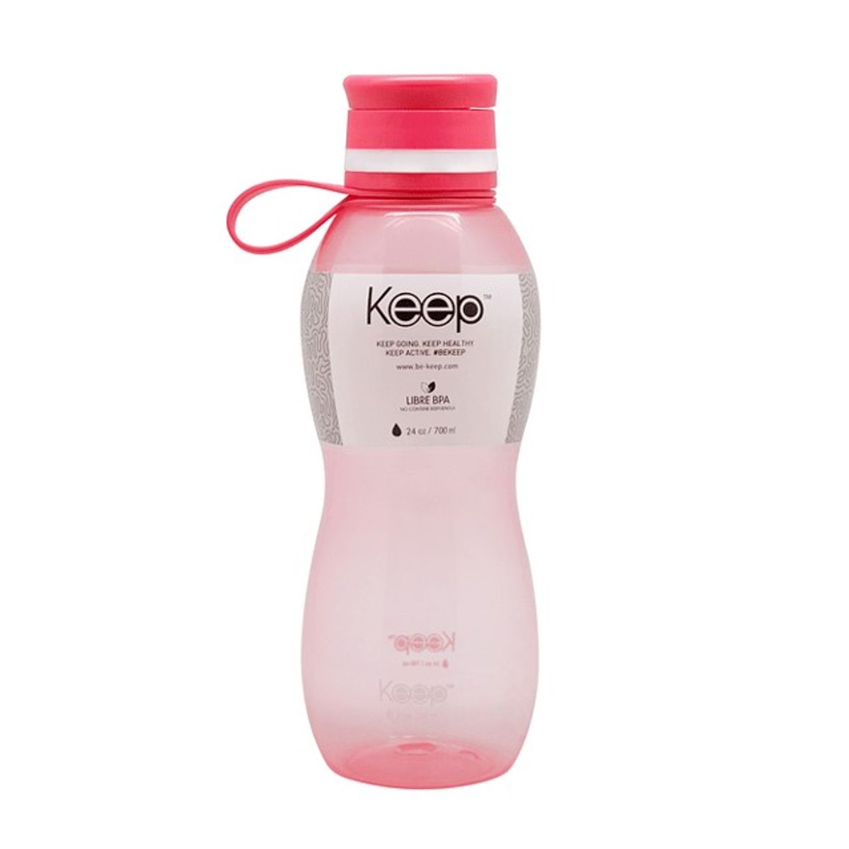 KEEP - BOTELLA PP VALUE KEEP- Rosa