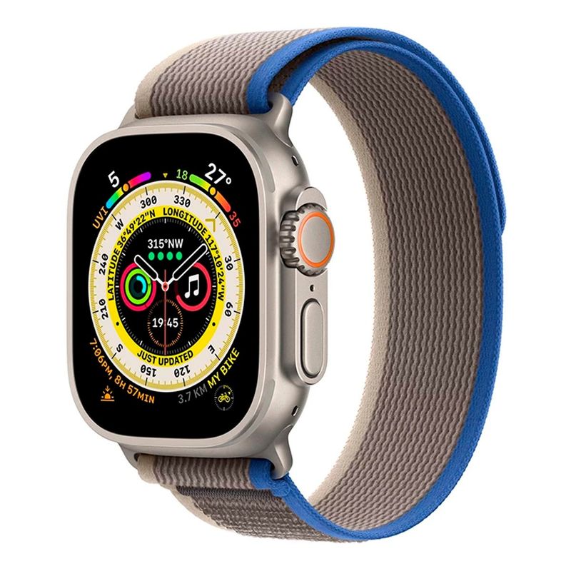 JOIGO - Correa Velcro Compatible Con Apple Watch 42/44 45 49 Azul