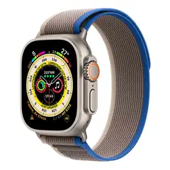 JOICO - Correa Velcro Compatible Con Apple Watch 42/44 45 49 Azul