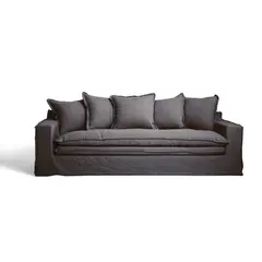 MILK - SOFA 3 CUERPOS ORSON ACERO