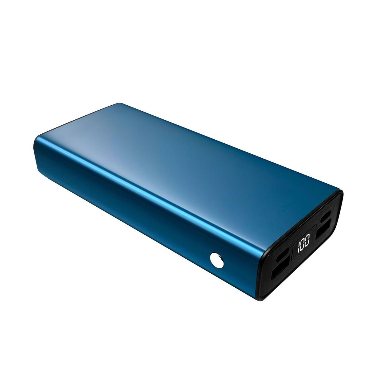 GENERICO - Bateria Externa Power Bank Carga Rapida 20.000MAH - Azul
