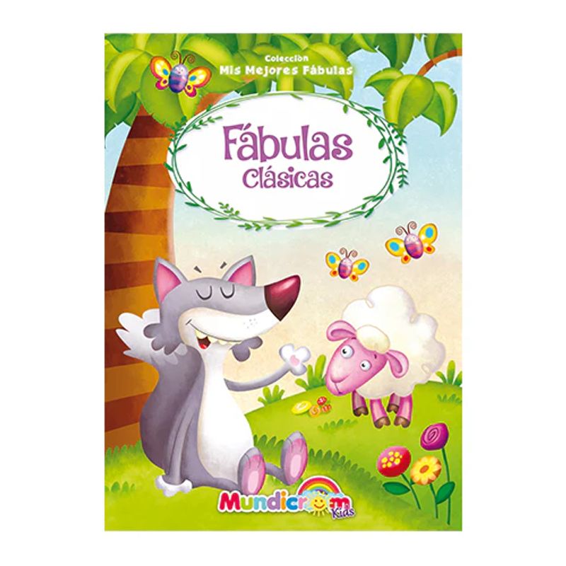 MUNDICROM - Libro Fabulas Clasicas - Nuevo Y Original - Mundicrom