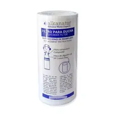 ALKANATUR - PACK de 3 Prefiltro para la Ducha. Alcaliniza limpia e ioniza el agua