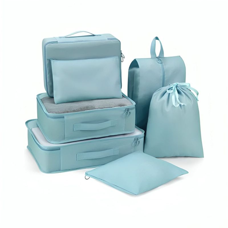 OEM - Set 7 Bolsas Organizadoras Para Maletas Impermeables