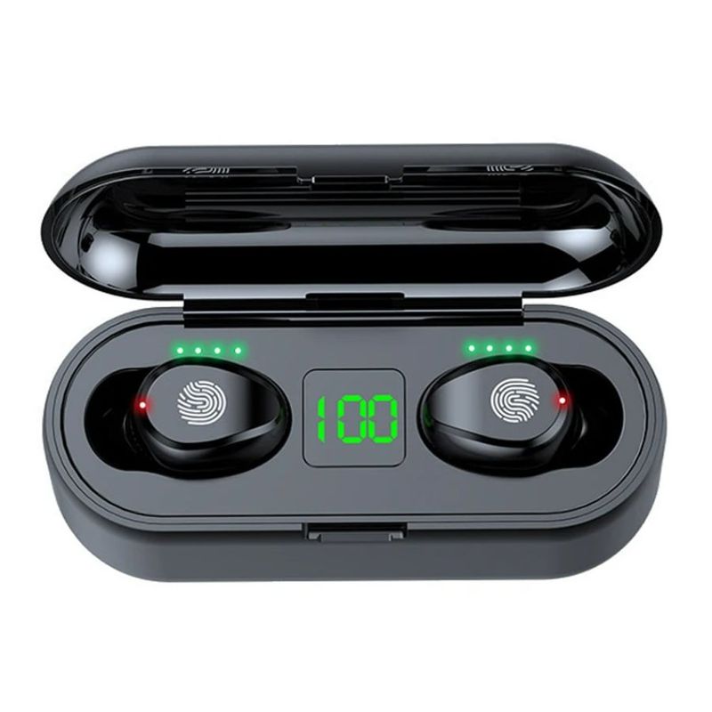 GENERICO - Audífonos Bluetooth AKS-T20 Inalámbricos con Power Bank