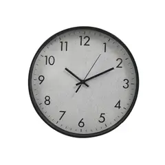 NEWTREE - Reloj Decorativo Negro Moderno