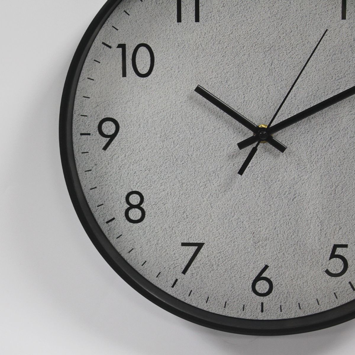 NEWTREE - Reloj Decorativo Negro Moderno