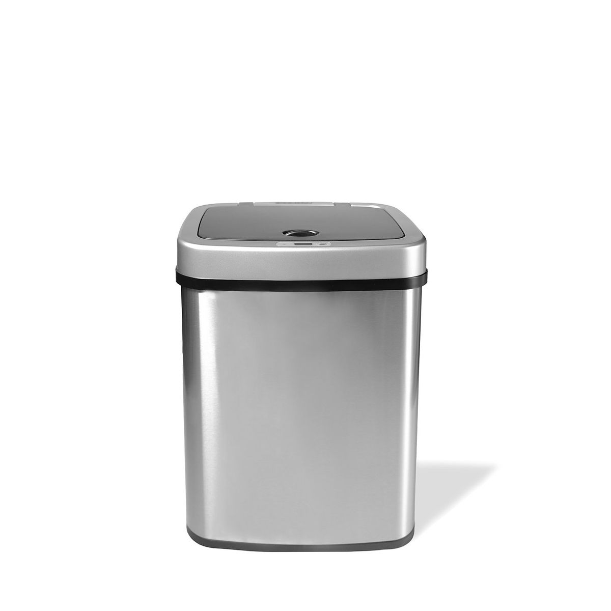 NINESTARS - Basurero Automatico Papelera Inteligente Sensor 30 Lts Acero