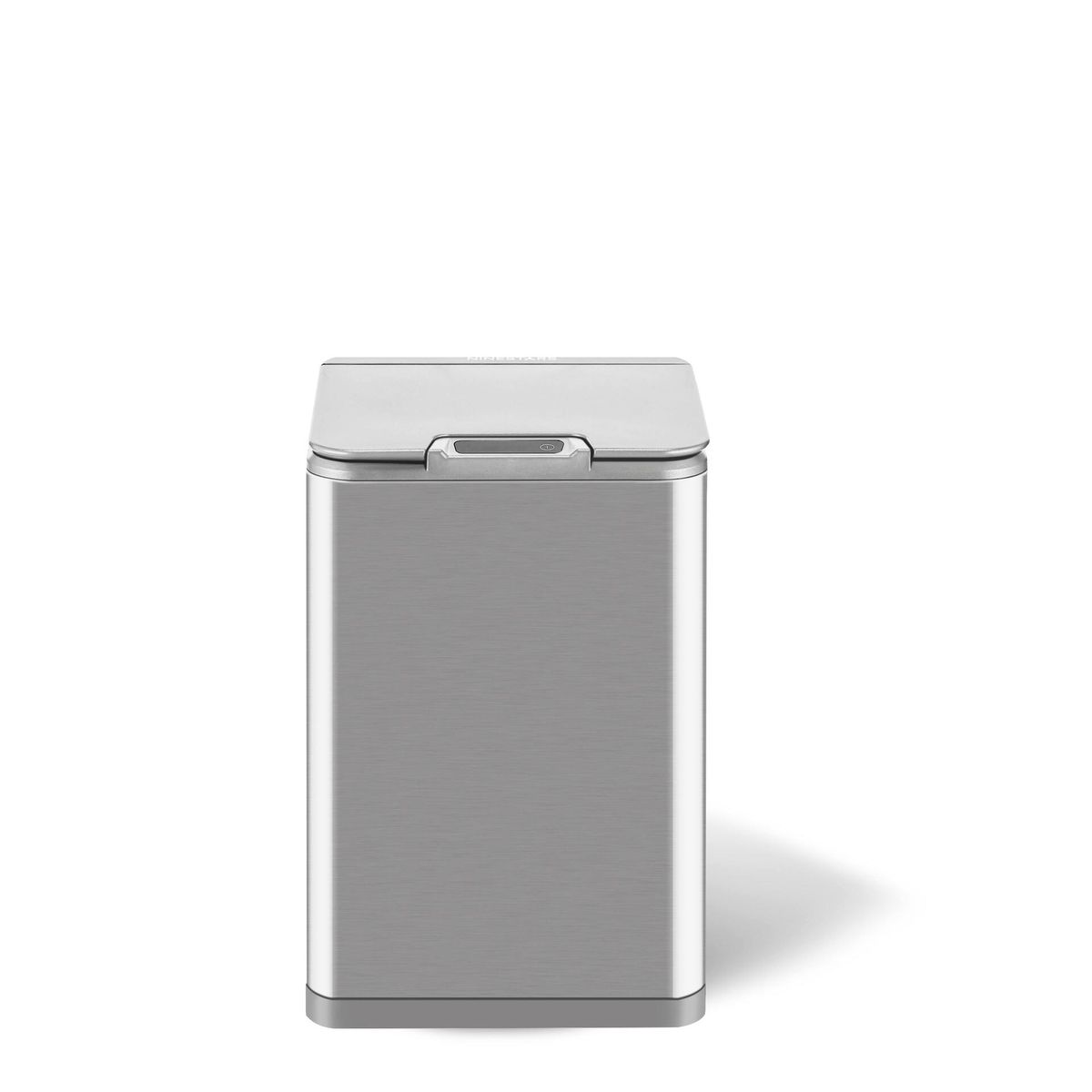 NINESTARS - Basurero Automatico Papelera Inteligente Sensor 10 Lts Acero