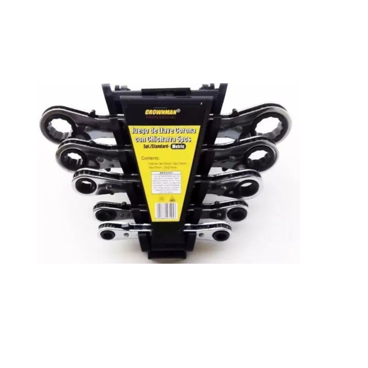 GENERICO - Juego De Llaves Doble Corona Con Chicharra