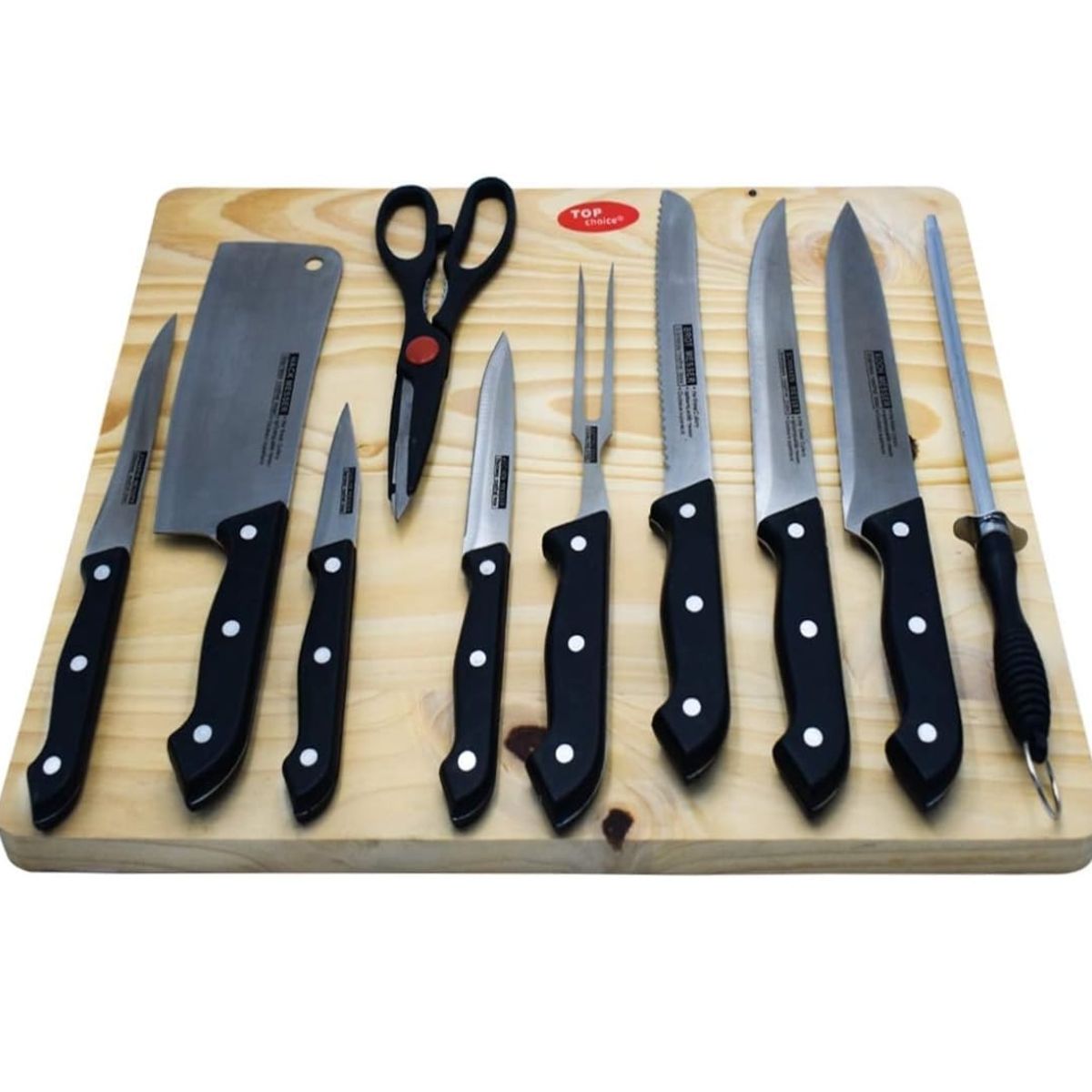 GENERICO - Set De Cuchillos 11 Piezas