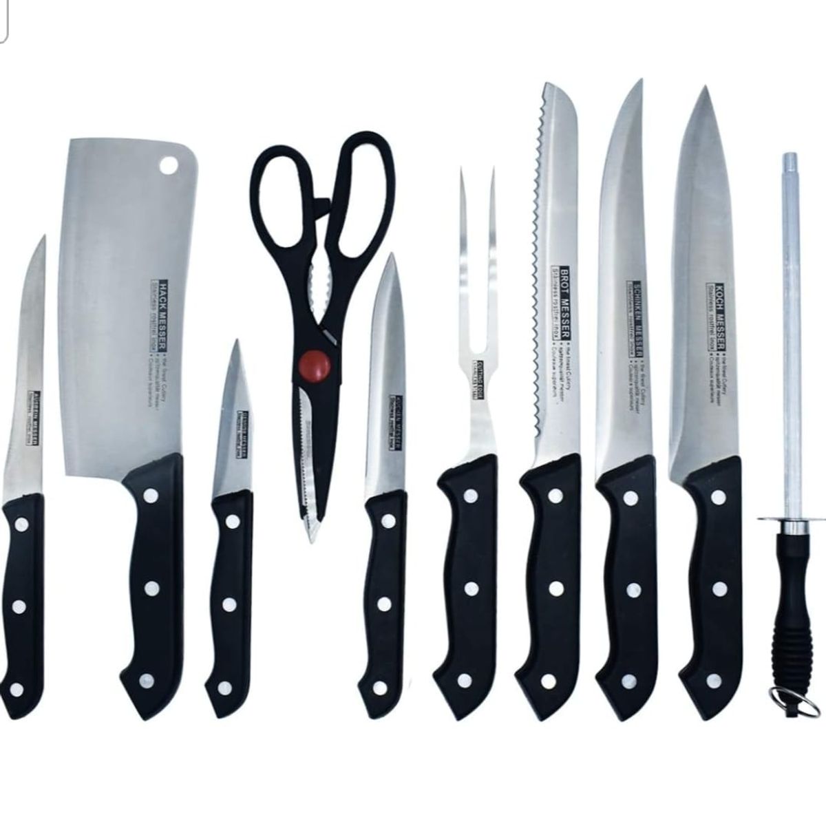 GENERICO - Set De Cuchillos 11 Piezas