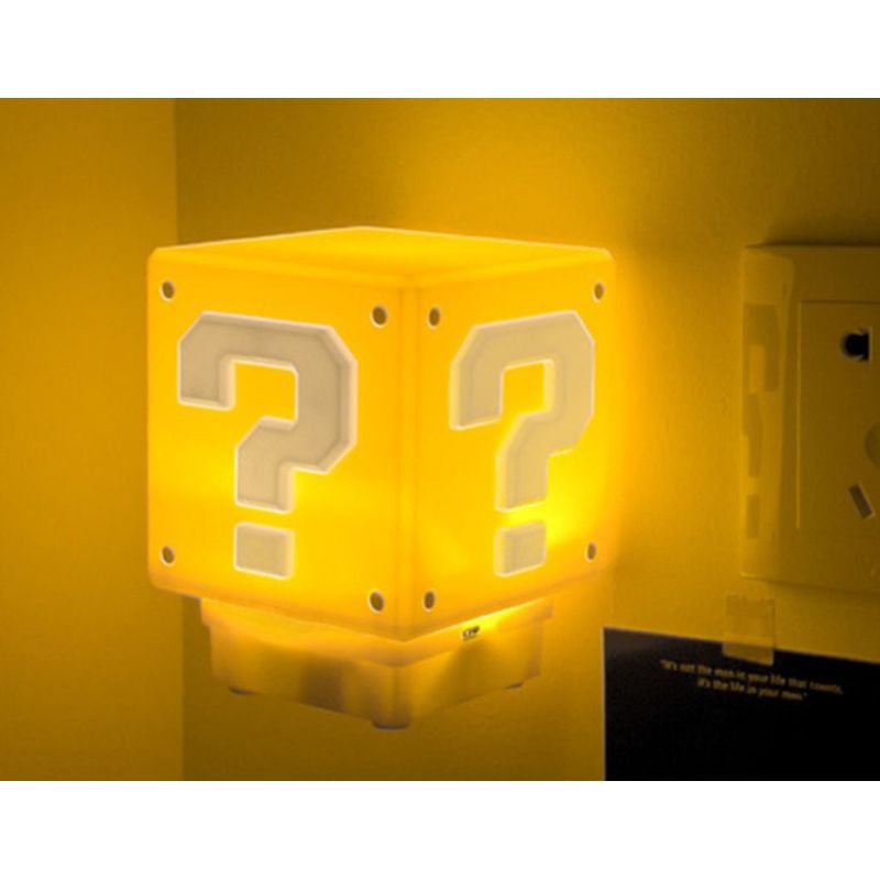 GENERICO - Luz Led Cubo Super Mario Bros Con Sonido