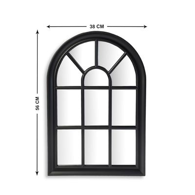 Imagen 2 del producto Espejo Catedral Negro 56cm Taller Sin Fronteras