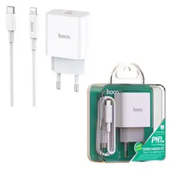 HOCO - Cargador C76A 3.0 Tipo C a Lightning con cable para iPhone