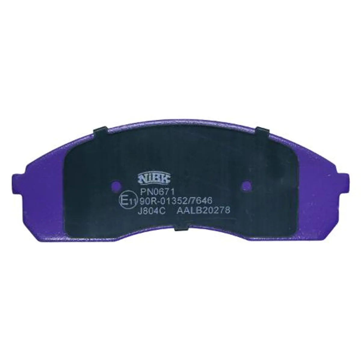 GENERICO - Pastillas Delanteras Kia Frontier 2.5 2012 - 2022 Nibk