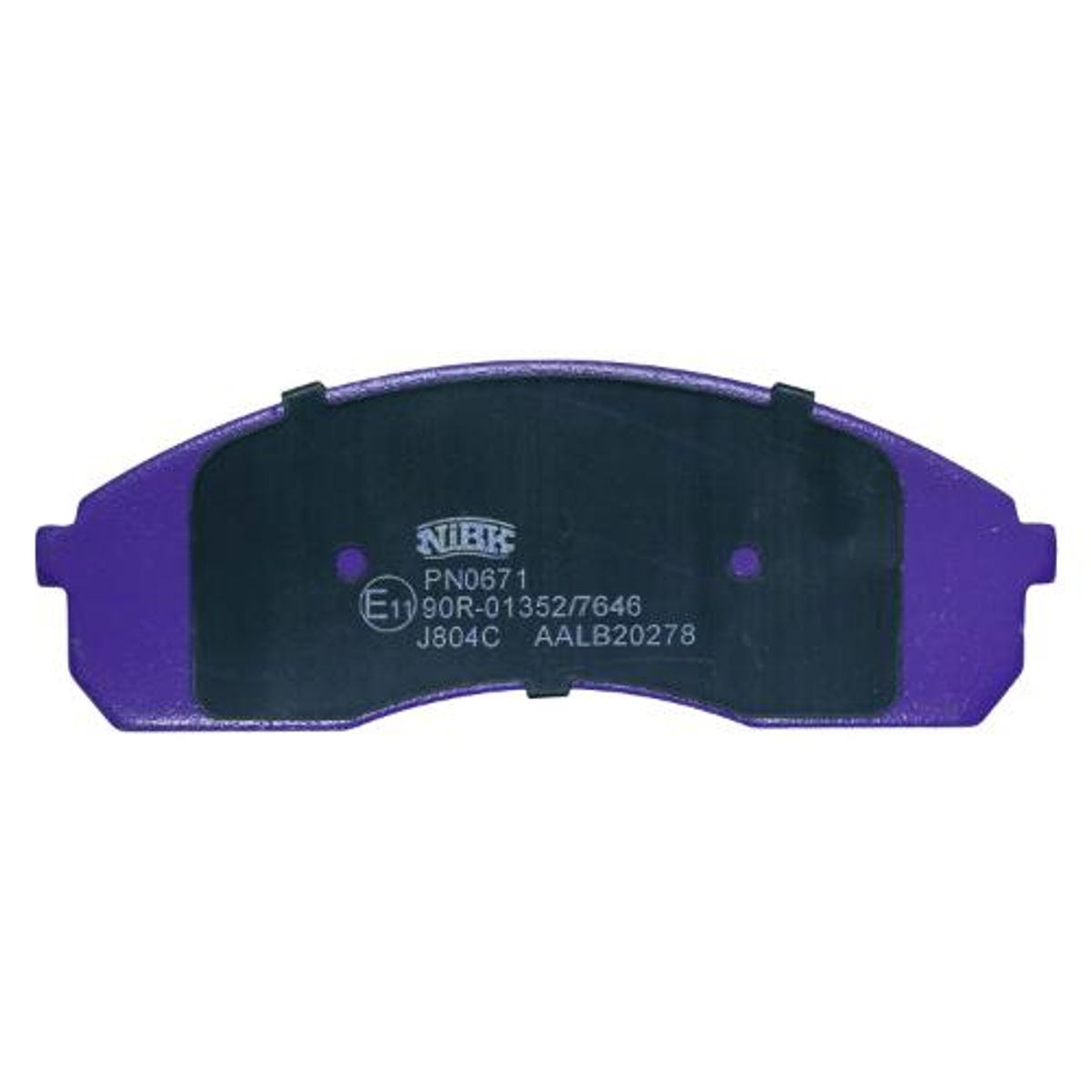GENERICO - Pastillas Delanteras Kia Frontier 2.5 2012 - 2022 Nibk