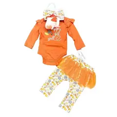 JUMP KIDS - Pack 4 Piezas Niña Happy 100% Algodón