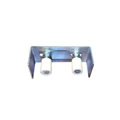 GENERICO - Guía Polín Doble Soporte Ajustable Para Portón Corredizo Nylon 40x30