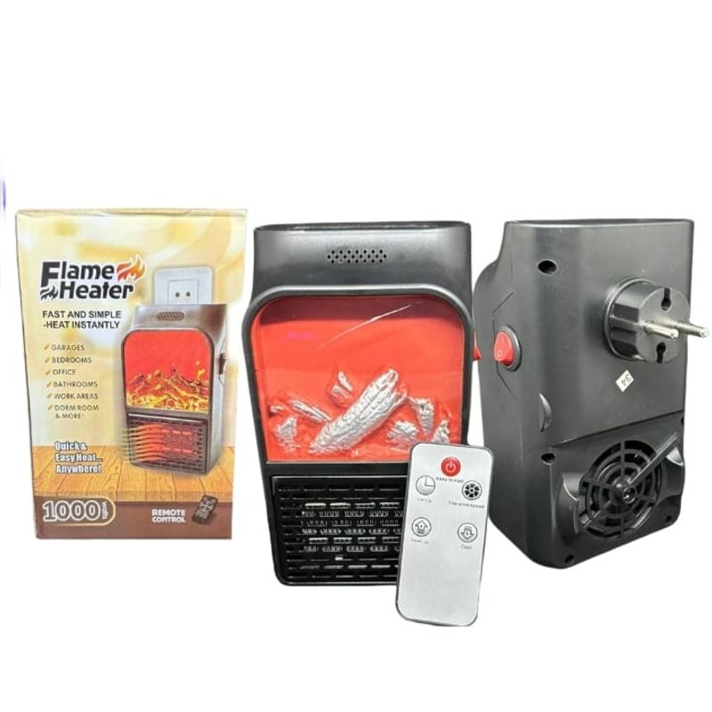 GENERICO - Calefactor Ambiental De FLAMA 1000w