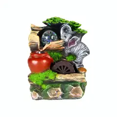 OEM - Fuente De Agua Decorativa Bola De Cristal LED Elefante