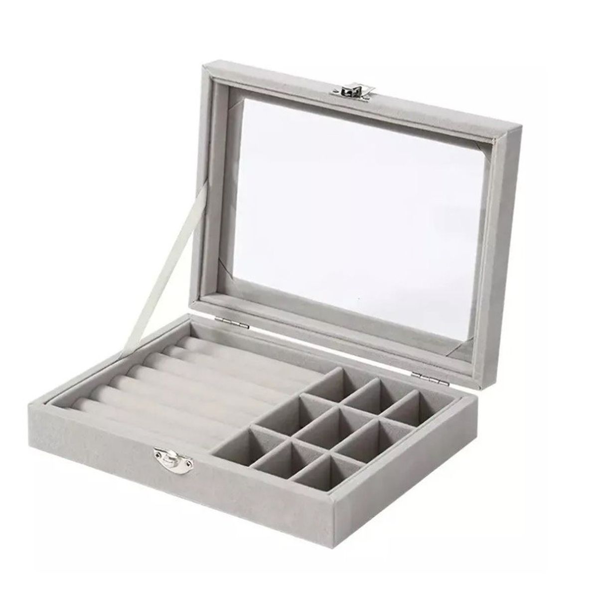GENERICO - Organizador De Joyas Caja Exhibición Estuche Joyero Ld-1016