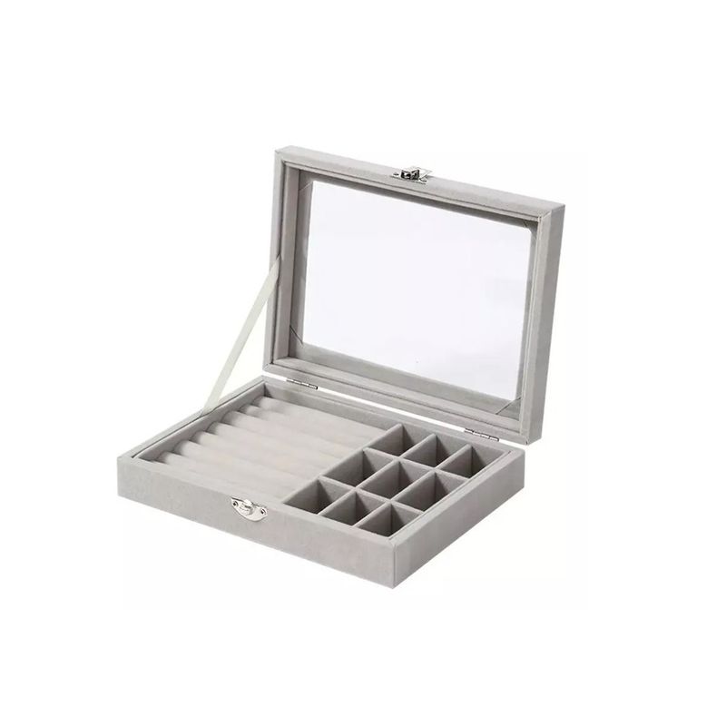 GENERICO - Organizador De Joyas Caja Exhibición Estuche Joyero Ld-1016