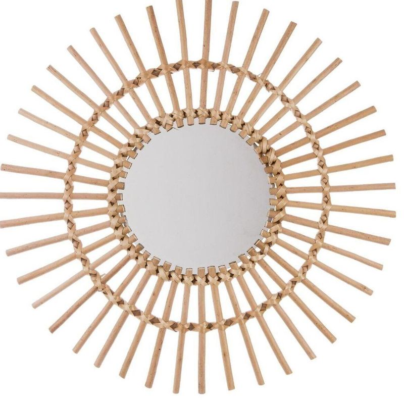ATMOSPHERA - Espejo sol Jane diám. 58 cm ratán ATMOSPHERA