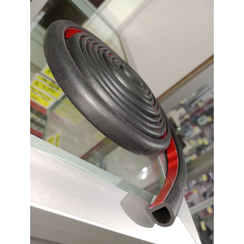 GENERICO - Tira sellado goma para puerta auto accesorio